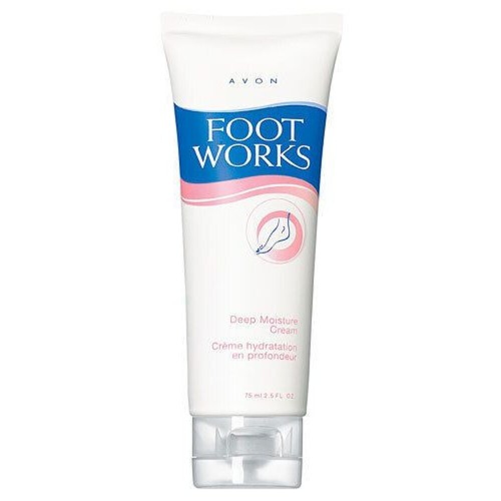 Avon Foot Works Deep Moisture (Foot) Cream 2.5 fl. oz.